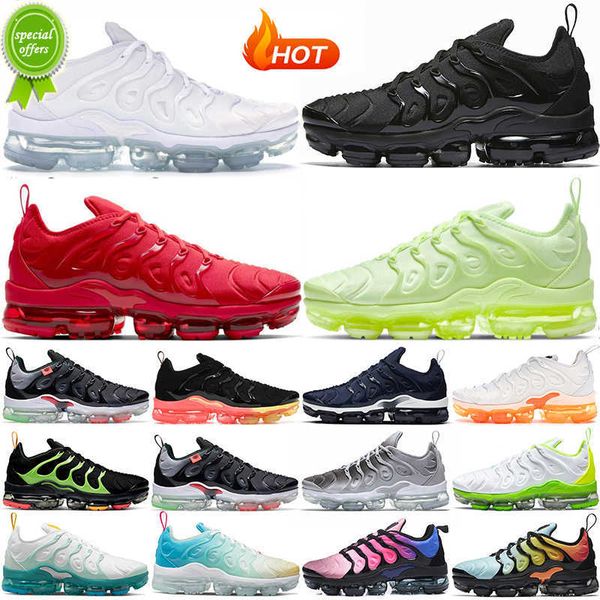 

men women tn plus running shoes mens sneaker orange coastal blue sunset metallic gold midnight navy triple red mens trainers outdoor sports, Black