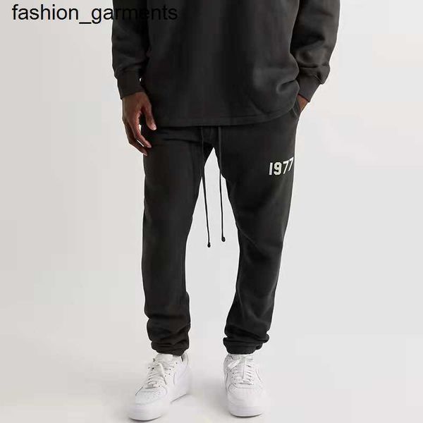 

designer essential fashion oversize casual pants men's fashion loose pants, Black