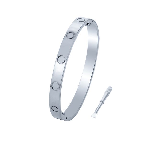 

bracelet luxury jewelry bracelets designer love bangle mens womens cjeweler dressy plated silver rose gold screw nail exquisite designers br, Black