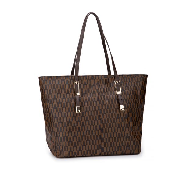 

designer tote large cosmetics bag lvs luxury shopping handbag women leather zipper shoulder purse men classic wallet fashion christmas gift