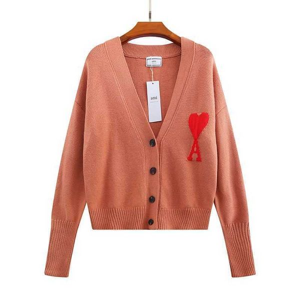 

winter ladies sweater fashion christmas fall family set cardigan designer heart aimiis trendy thickened warm embroidery big a letter button, White;black