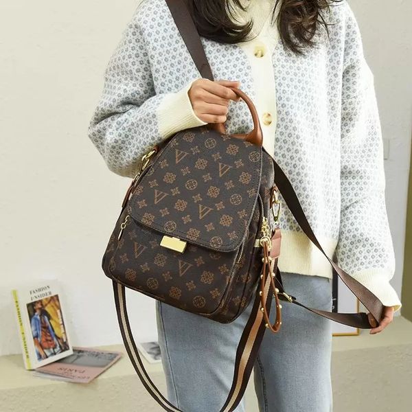 

evening bags women's backpack travel large pu leather handbag schoolbag for girls bag female fashion shoulder