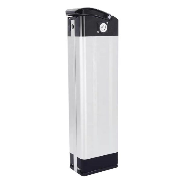 

battery pack 48v 15ah 18ah 19.2ah 21ah silver fish case electric bicycle lithium battery with charger