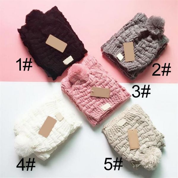 

winter autumn hats scarf women men brand travel fashion beanies skullies chapeu caps cotton gorros hats scarves sets252i, Blue;gray