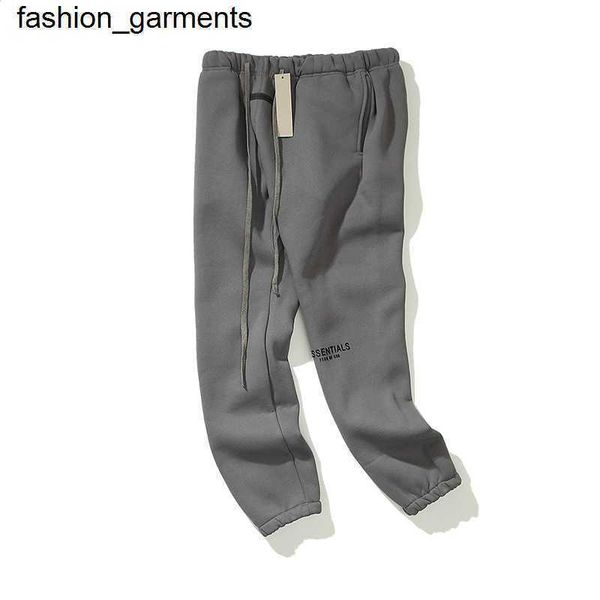 

designer new essential laminated letter multi thread trendy casual pants, Black