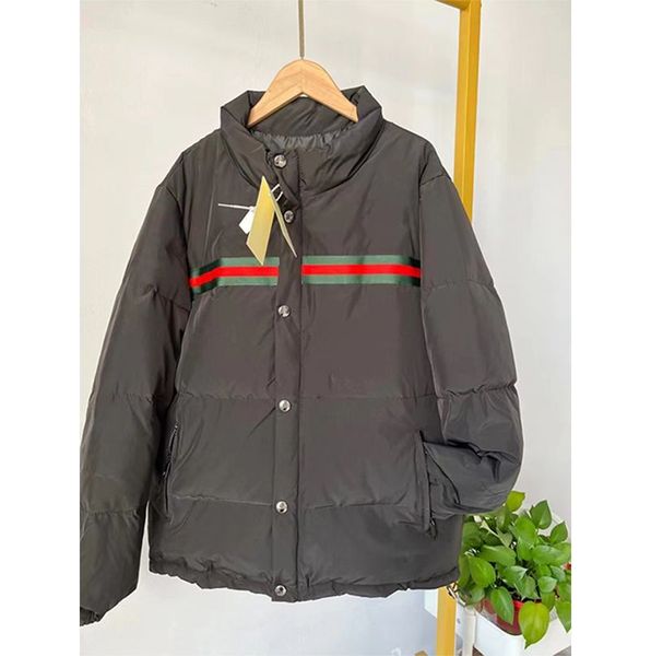 

designer men outwear parka men clothing down & parkas warm thick puffer jacket classic winter coats windbreaker, Black;brown