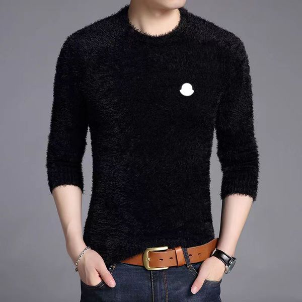 

man sweaters down jumpers shirts knits jumpers designer budge sweatshirts asian size s-4xl, White;black