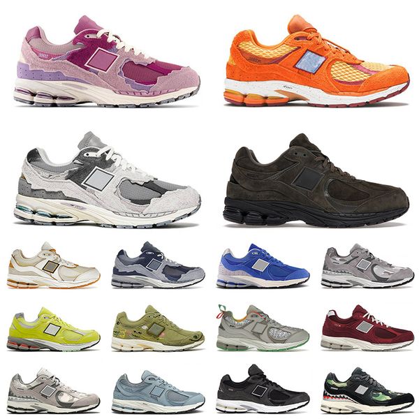 

2002r athletic designer running shoes b2002r protection pack rain cloud on pink peace journey jjjjound green arctic grey purple trainers