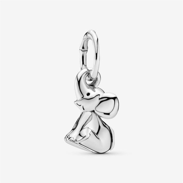 

100% 925 sterling silver cute elephant dangle charms fit original european charm bracelet fashion women wedding engagement jewelry262q, Bronze;silver