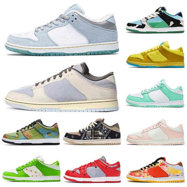 

2021 arrival running shoes authentic sneakers men women sean cliver chunky dunky valentine coast green orange pearl black white me2243