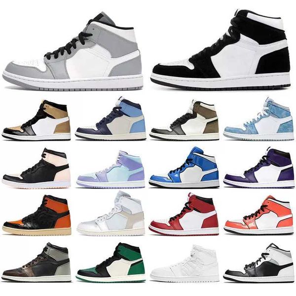 

shoes designer jumpman 1s basketball men women silver toe twist smoke grey high dark mocha student sport outdoor sports sneaker mens trainer