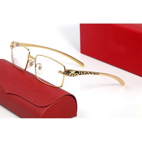 

noble men square sunglasses classic leopard dot paint craft designer glasses retro ladies brown temperament anti-ultraviolet sun-shading, White;black