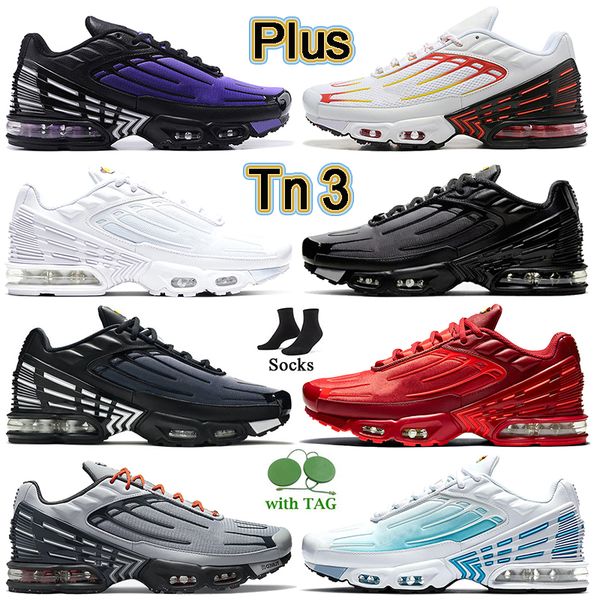

fashion women mens running shoes tn plus 3 sneakers tuned iii white og black grey light bone laser blue ghost green aqua rainbow red tns tra