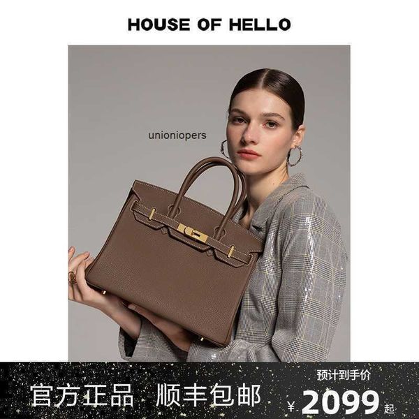 

designers handbags herme birkin designer houseofhello litchi togo leather cowhide spoof bag handmade women's large size 30 capacity ayw