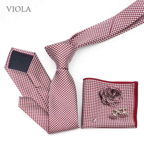 

beautiful smooth soft dot polyester 7 cm tie set handkerchief brooch cufflinks men business office suit formal beautiful tie hankie pin j220, Blue;white