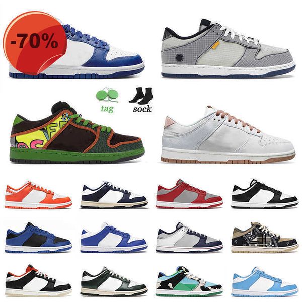 

2022 arrival dunks lows running sports shoes sb skate low ocean dark driftwood two tone grey blue paisley dunksb outdoor, Black