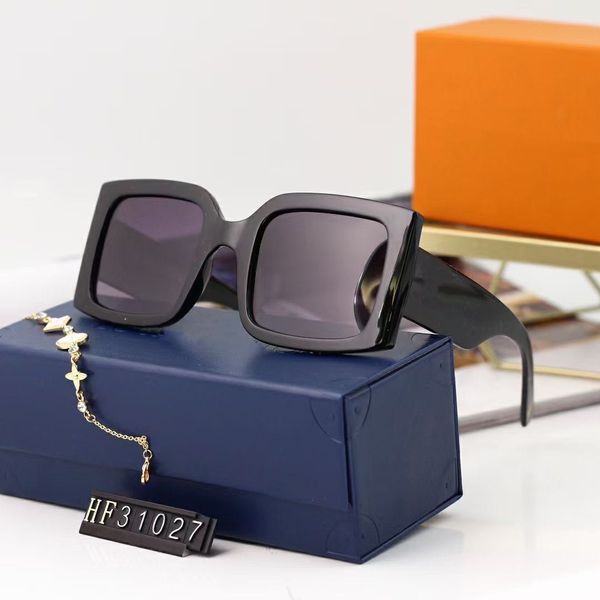 

2022 fashion classic sunglasses brand design uv400 eyewear metal gold frame sun glasses men women mirror glass lens #15, White;black