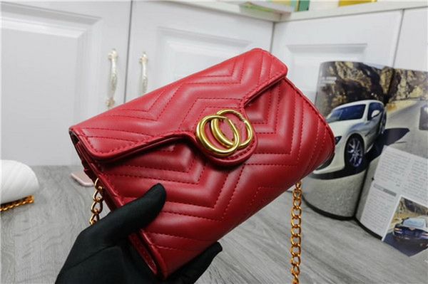 

ho sale fashion vintage shoulder bag womens bags designer handbags wallets for women leather chain bagi crossbody bagl 5 colors 21x5x13cm