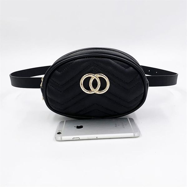 

waist bags fashion women shoulder bags classic gold chain double g heart style bag handbag tote messenger handbags #8257s