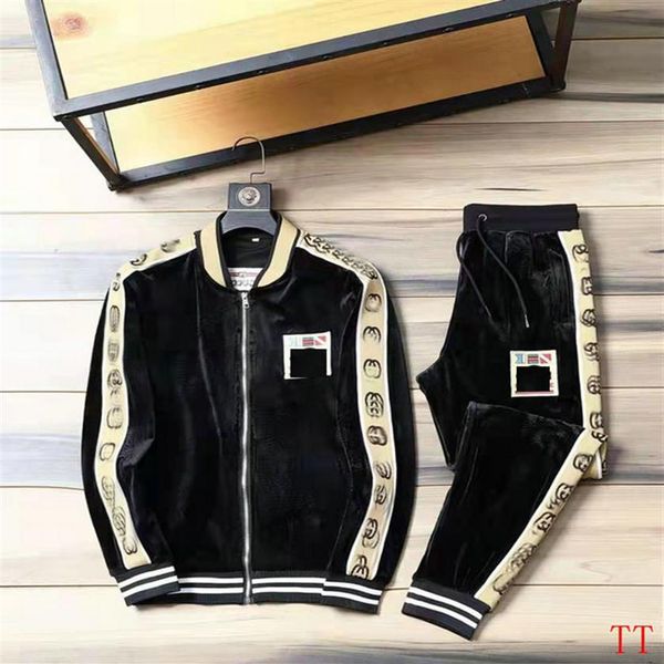 

mens tracksuit pant hoodie jacket fashion pants womens bottoms jogging pants running jackets multicolor men1232883, Gray