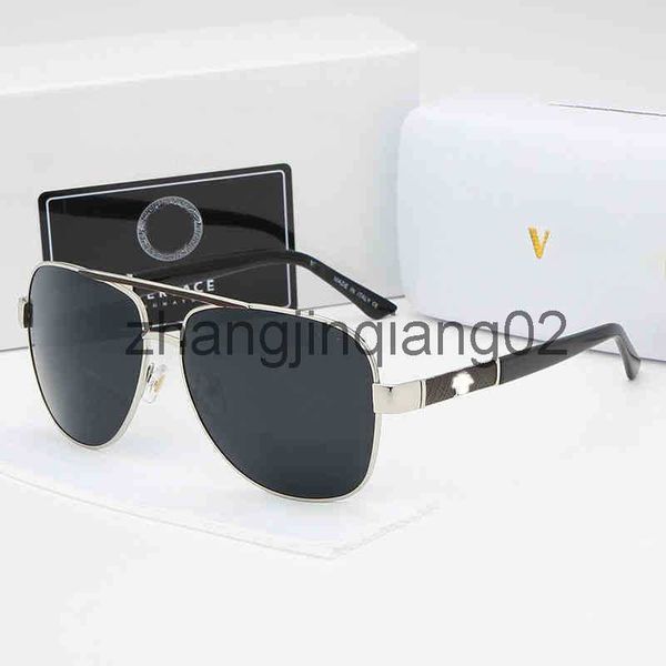 

luxurious designer cycle versage fashion sunglasses metal trend colorful coated mens womens vintage baseball sport retro toad summer polariz, White;black