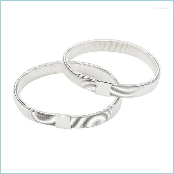 

bangle bangle elastic armband shirt sleeve holder women men elasticity arm cuffs bands for party sports clothing accessories dhndx, Black