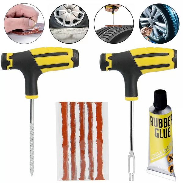 

motorcycle auto tire faster repair tools kits motor bicycle tubeless tyre puncture plug auto accessories