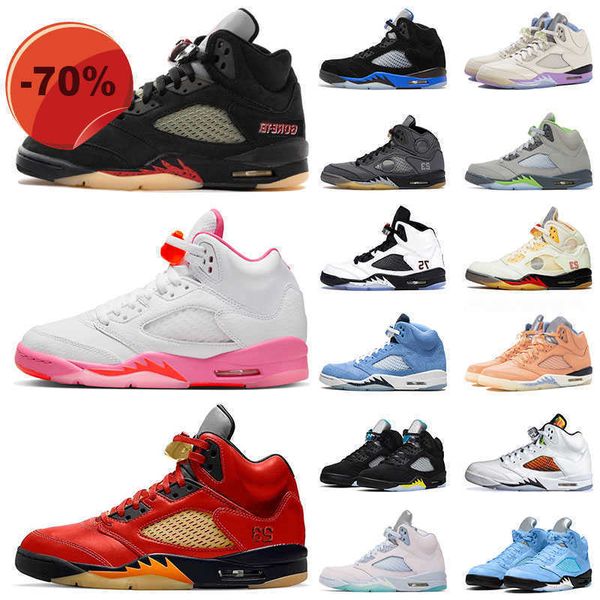 

basketball shoes sports sneakers trainers nfls helmet unc green bean big size new jumpman 5 5s v designer for mens off noir we the s wnba, Black