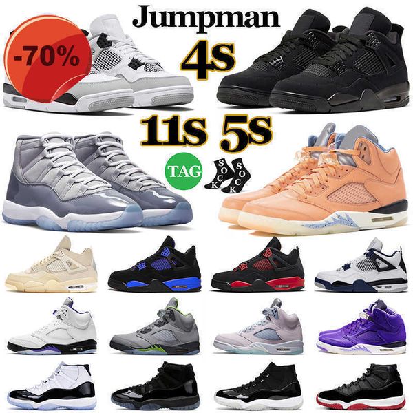 

basketball shoes men womens trainers sports sneakers red thunder military black cat 11s cool grey concord bred 5s green bean easter jumpman