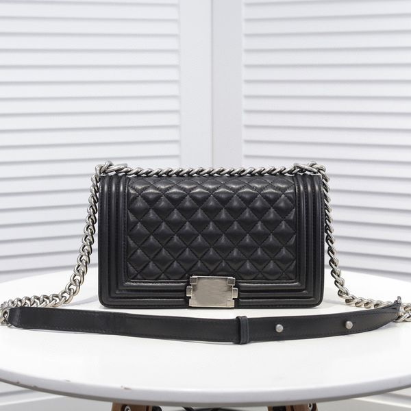 

7a designer shoulder bags genuine leather sheepskin diamond lattice and v stripes handbags