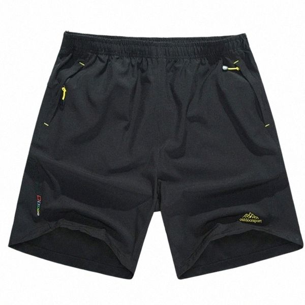 

summer men's quick dry shorts plus size 8xl casual men beach breathable trouser male clothing bermuda masculino t2ng#, White;black