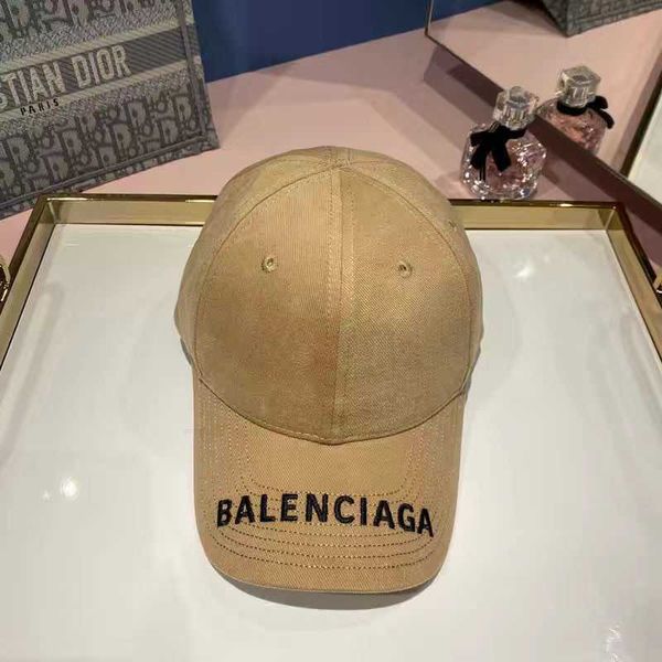 

paris beanie ball bonnet hat caps winter new designer balencigass baseball letter embroidered old versatile sunscreen fashion for men and wo, Blue;gray
