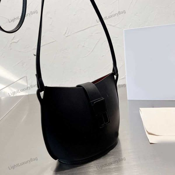 

bucket shoulder bag designer leather high capacity wallet quality crossbody for women classic famous brand shopping purses 220309