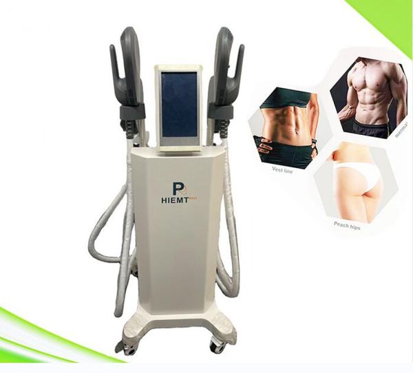 

emslim sculpt machine sculpting neo portable 4 handle work together massage training hiemt hiems muscle stimulation device ems shape slimmin