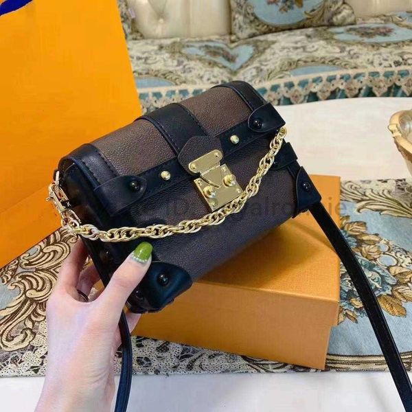 

designer bag evening bag luxury designers fashion l womens flap bead crossbody 2021 new canvas printed handbag ladies chains shoulder purse