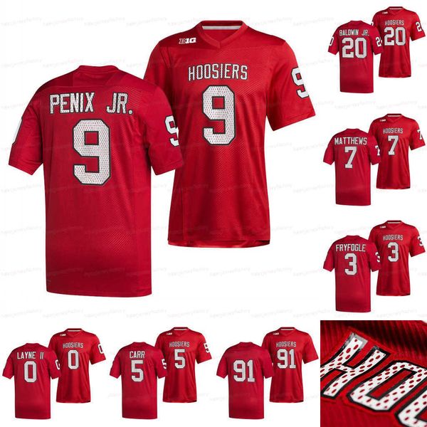 

college cuatom indiana hoosiers ncaa marcelino mccrary-ball reverse retro jersey ryder anderson tim baldwin jr. d.j. matthews stephen carr, Black