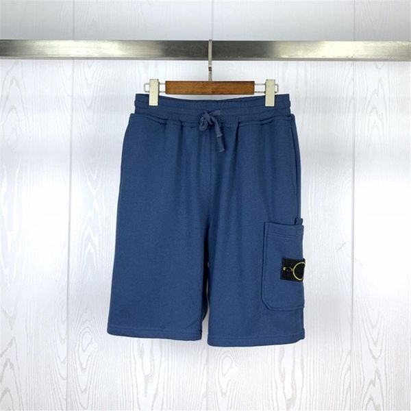 

21ss spring summer cargo shorts men women military style cotton men multi pocket casual compass badge embroidery shorts 022711239k, White;black