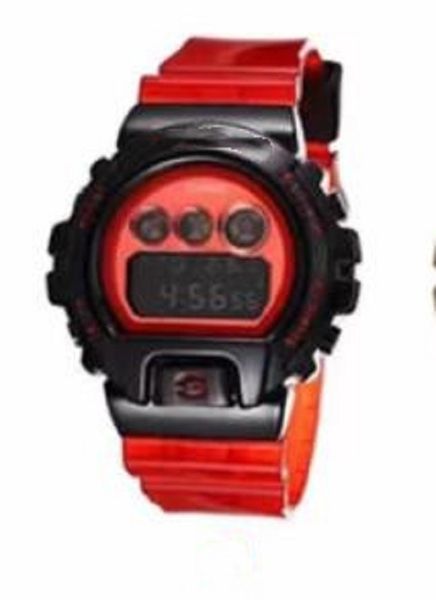 

2022 original shockproof watch gm6900 for men's sports army military waterproof all pointer type work electronic watch, Slivery;brown