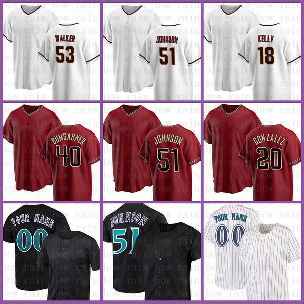 

diamondbacks randy johnson baseball jersey madison bumgarner luis gonzalez christian walker carson kelly nick ahmed stuart fairchild seth, Blue;black