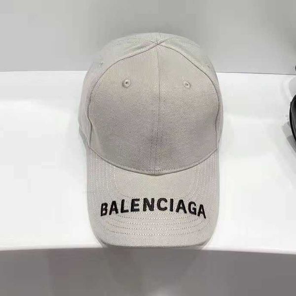 

beanie designer balencigass bonnet hat ball winter new paris caps made old smoke grey baseball cap soft washed denim cotton couple casual fa, Blue;gray