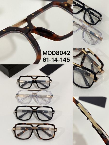 

men and women eye glasses frames eyeglasses frame clear lens mens womens 8042 latest random box, Silver
