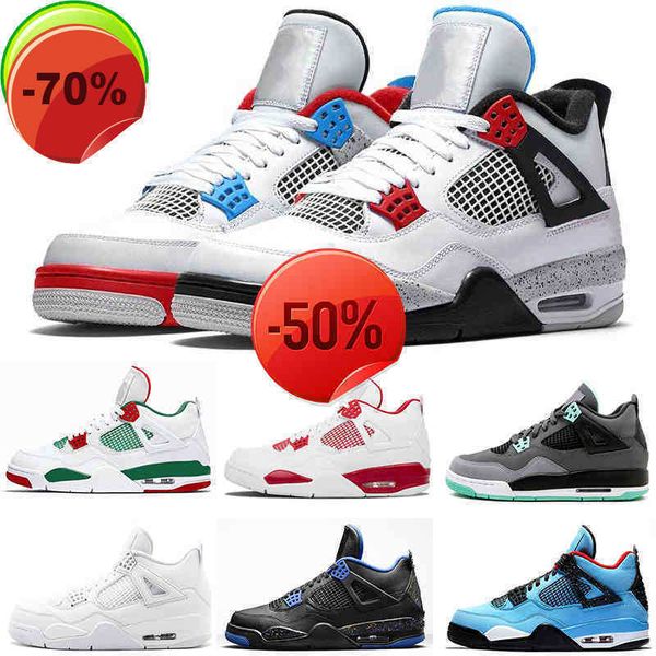 

36 -47 bred cool grey 4 4s mens basketball shoes mushroom encore what the pizzeria royalty black cat men women trainers sports sneakers