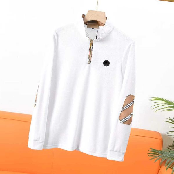 

bb designer hoodie mens sweatshirt sweater men tb embroidery polo shirt zip pullover jacket long sleeve tshirt casual sweaters, Black