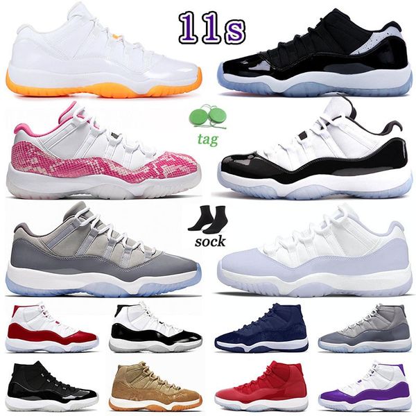 

og jumpman 11s retro men basketball shoes cherry 11 cool grey bred instinct 25th anniversary concord mens women cap and gown sport trainers