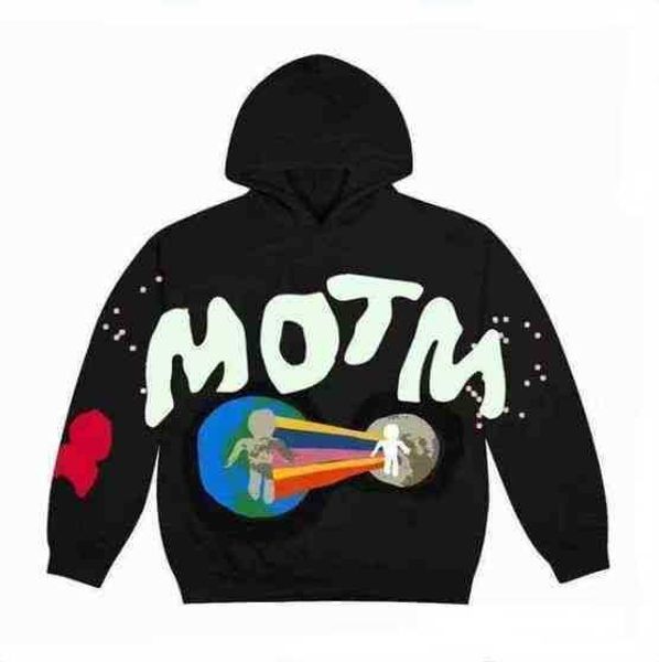 

men's sweatshirts designer classic wests luxury hoodie cpfm kanyes ye must be born again printed womens couple vintage sweater ccalkiiu, Black