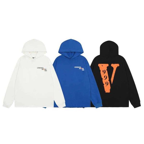 

men's hoodies & correct small alphabet big print hoodie men's and women's high street loose pullover sweater, Black