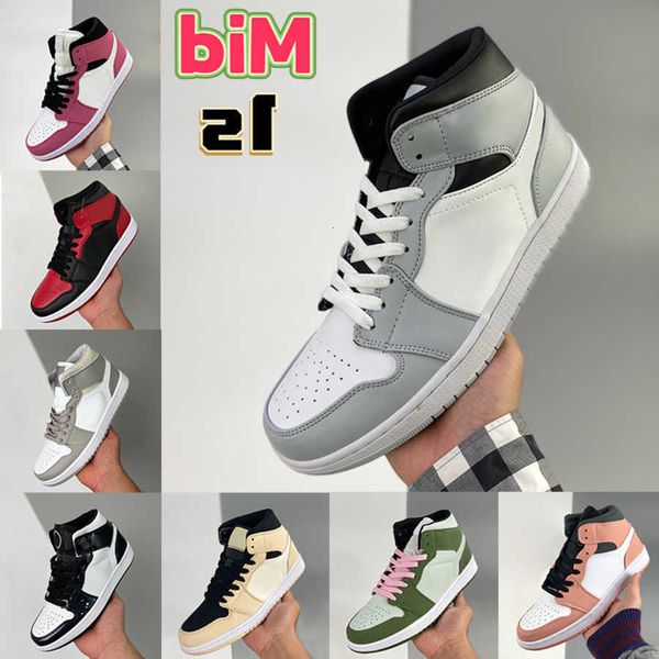 

dr basketball shoes light smoke grey 2.0 berry pink quartz sesame sail wolf carbon fiber uality jardons mid 1 1s mens unc se arctic, Black