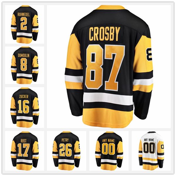 

sidney crosby 87 hockey jerseys penguins jake guentzel 59 kris letang 58 evgeni malkin 71 bryan rust 17 paul coffey 77 tristan jarry 35 home, Black