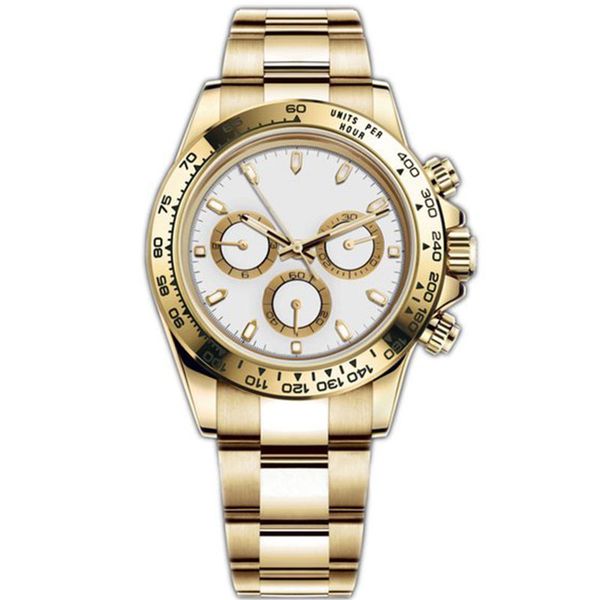 

luxury watches aaa watch automatic watches designer fashion montre de luxe 41mm folding buckle gold hardlex waterproof dayt0na r, Slivery;brown