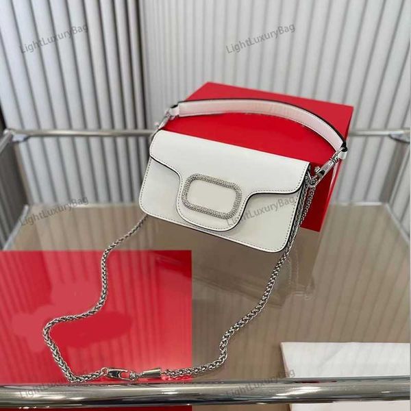 

wallets shoulder bag silver chain designer leather multicolor wallet quality crossbody for women classic famous brand shopping purses 220308, Red;black